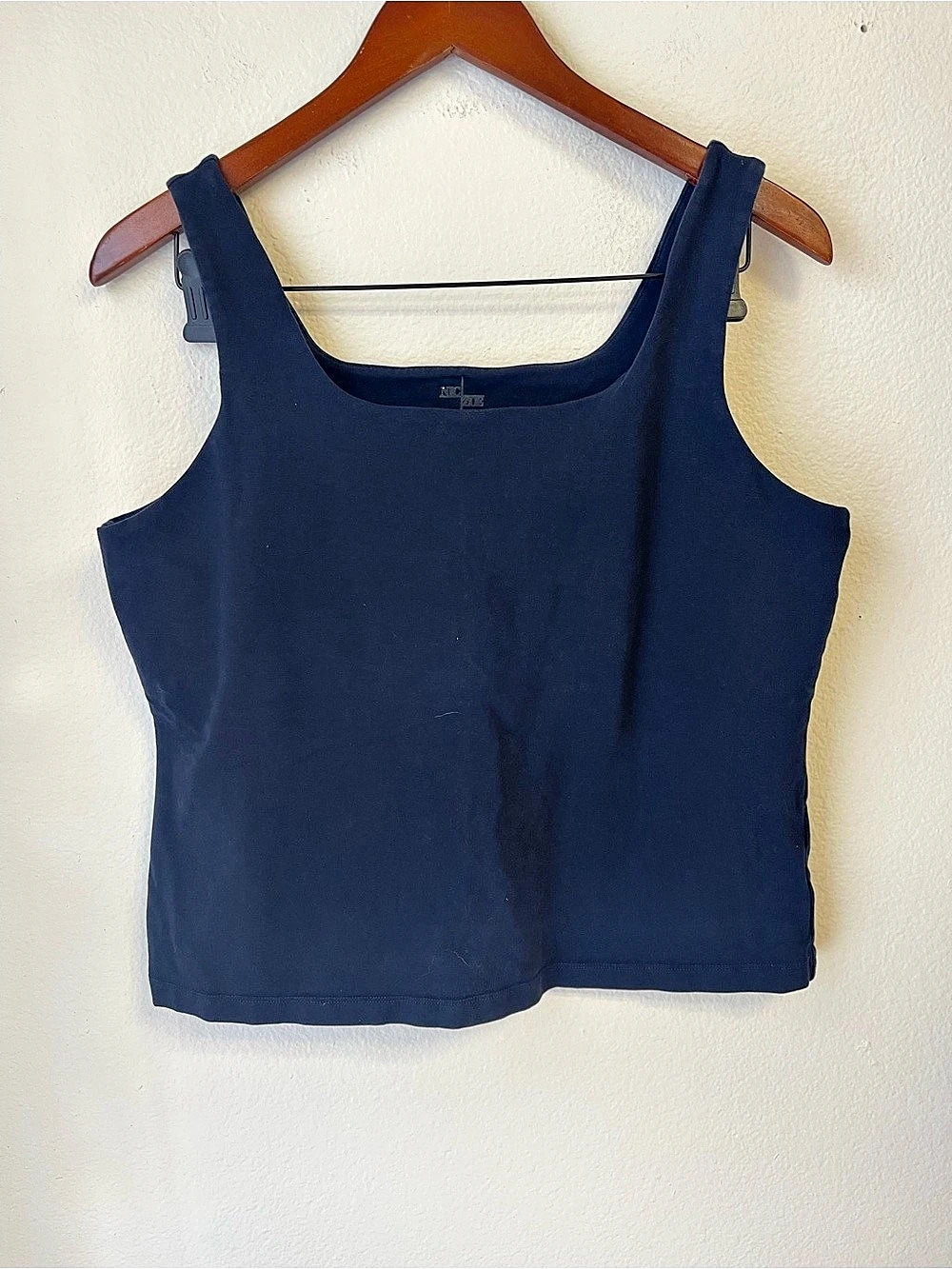 NY&C Sleeveless Tank Top in Blue Size XL Like New